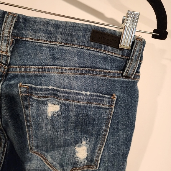 Blank NYC Skinny Classique Jeans Cropped Fit‎ Strech Denim Boho Jeans sz 27 - Picture 5 of 12